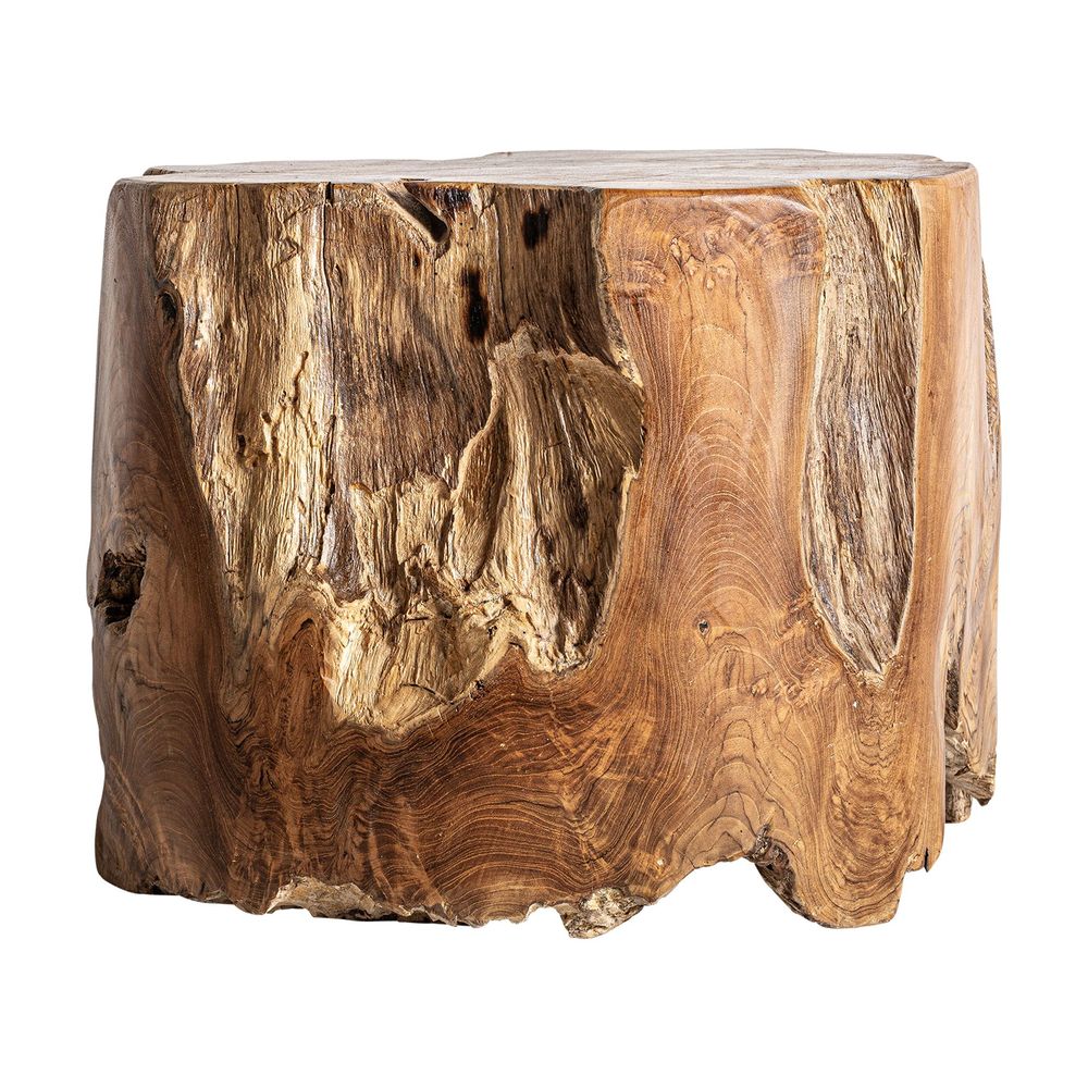 Tables basses - Table basse en bois de teck marron 50x50x42 cm - VICAL