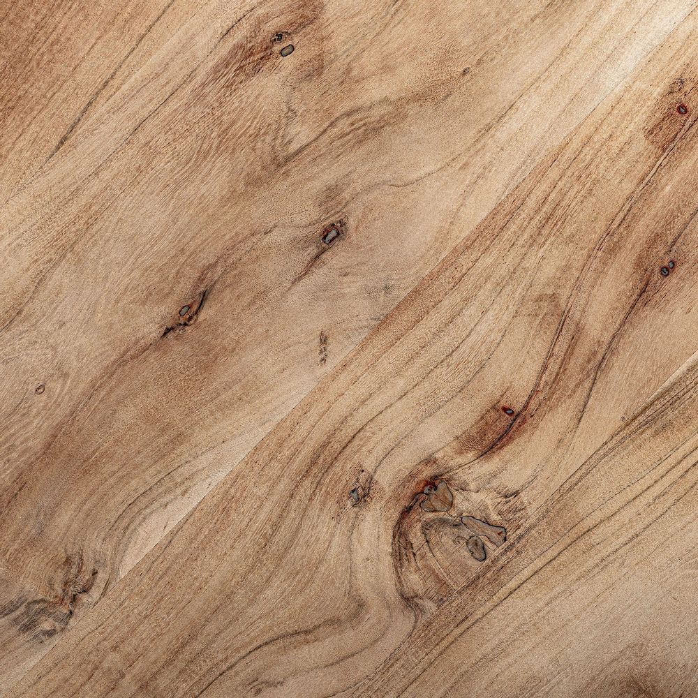 Dining Tables - Living room table in black acacia wood 320x110x77 cm - VICAL