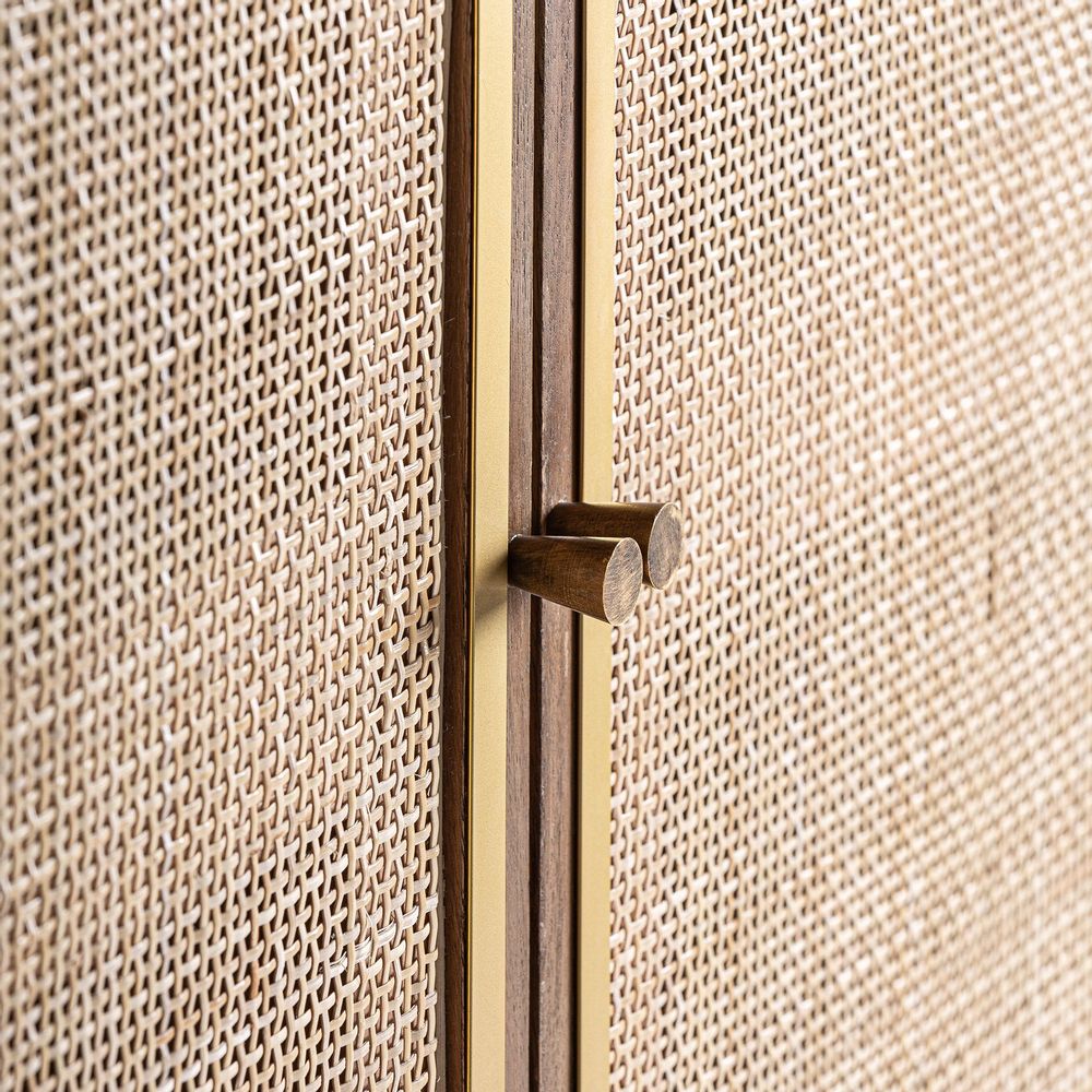 Armoires - Armoire en bois de mangue marron 100x45x150 cm - VICAL