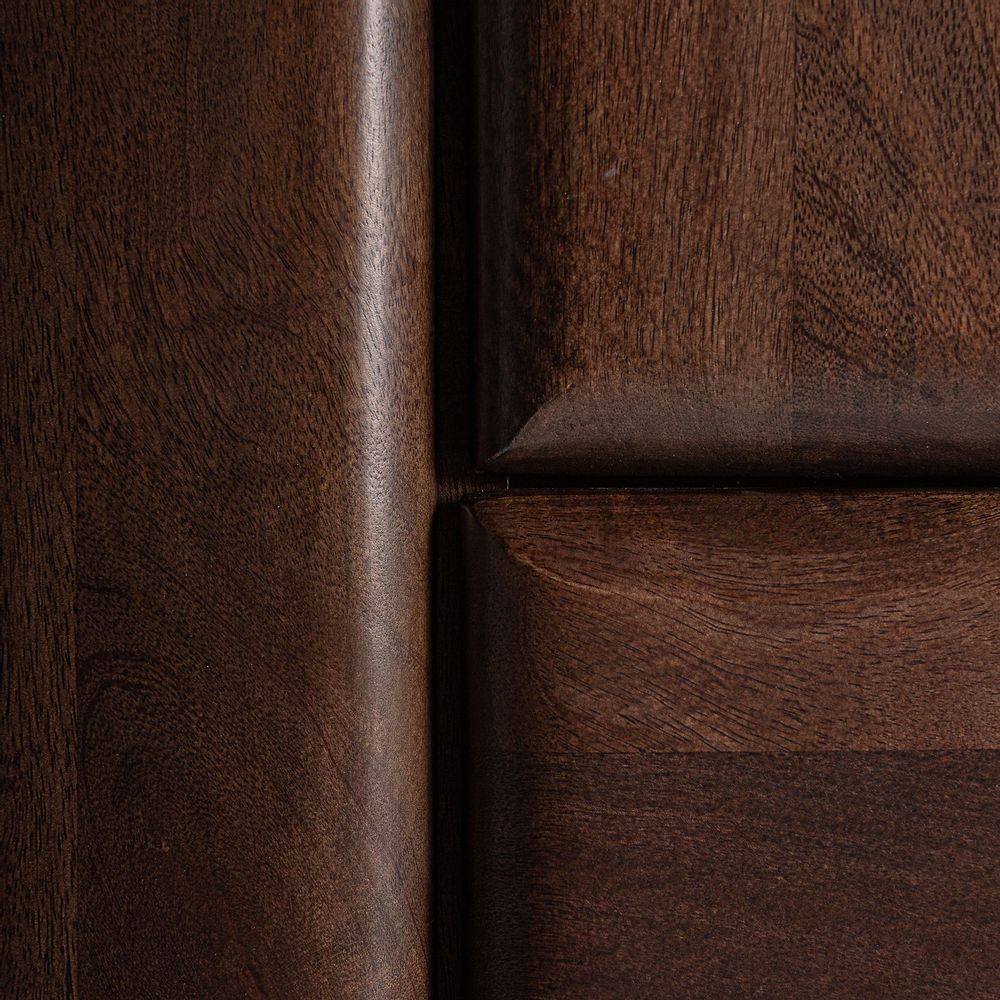 Armoires - Armoire en bois de mangue marron 100x45x160 cm - VICAL