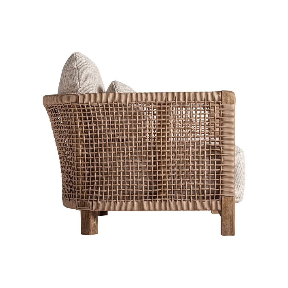 Armchairs - Brown railway wooden armchair 85x88x88 cm - VICAL
