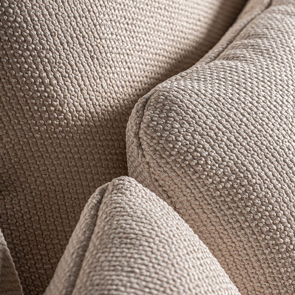 Sofas - Brown railway wooden sofa 240x90x70 cm - VICAL