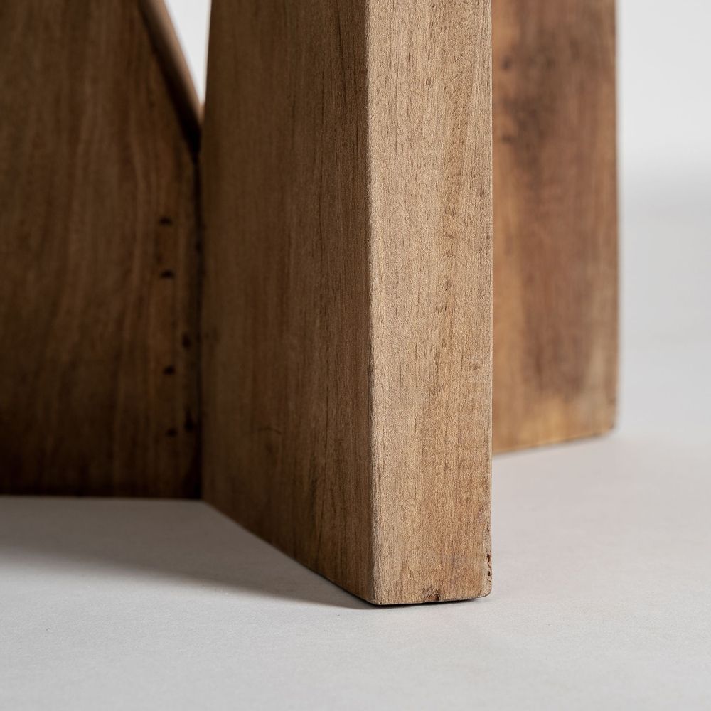 Autres tables - Table basse en bois récupéré marron 46x46x56 cm - VICAL