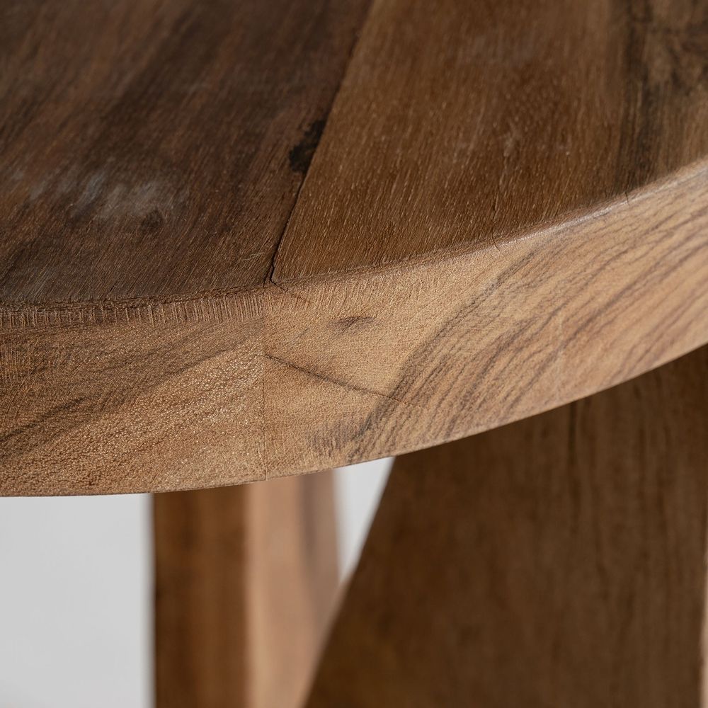 Autres tables - Table basse en bois récupéré marron 46x46x56 cm - VICAL