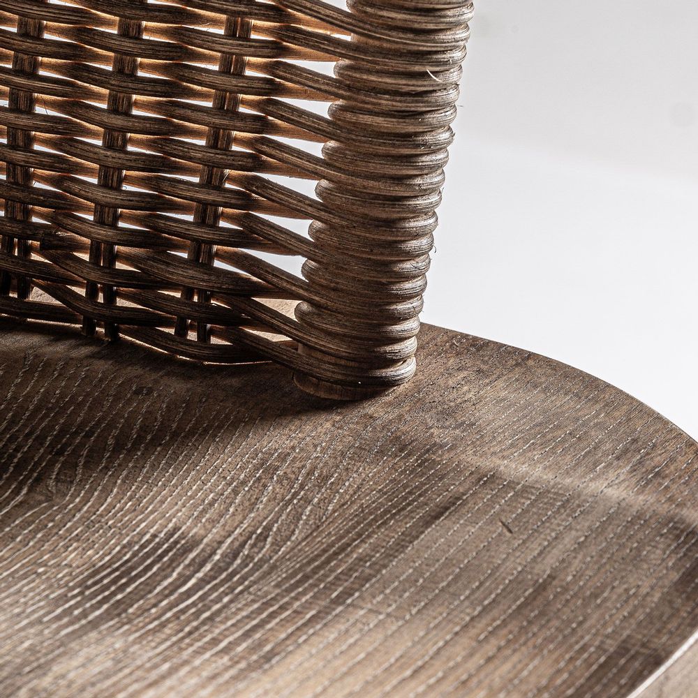 Tabourets - Tabouret en bois de sapin marron 60x53x100 cm - VICAL