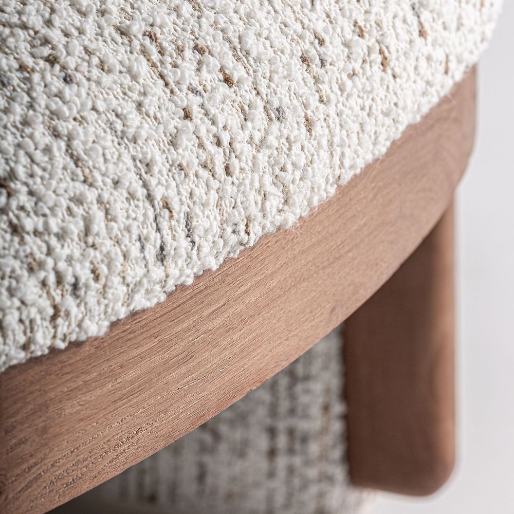 Armchairs - Brown pine wood armchair - VICAL