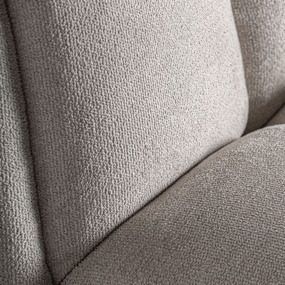 Sofas - Central sofa module in off-white polyester 102x94x76 cm - VICAL