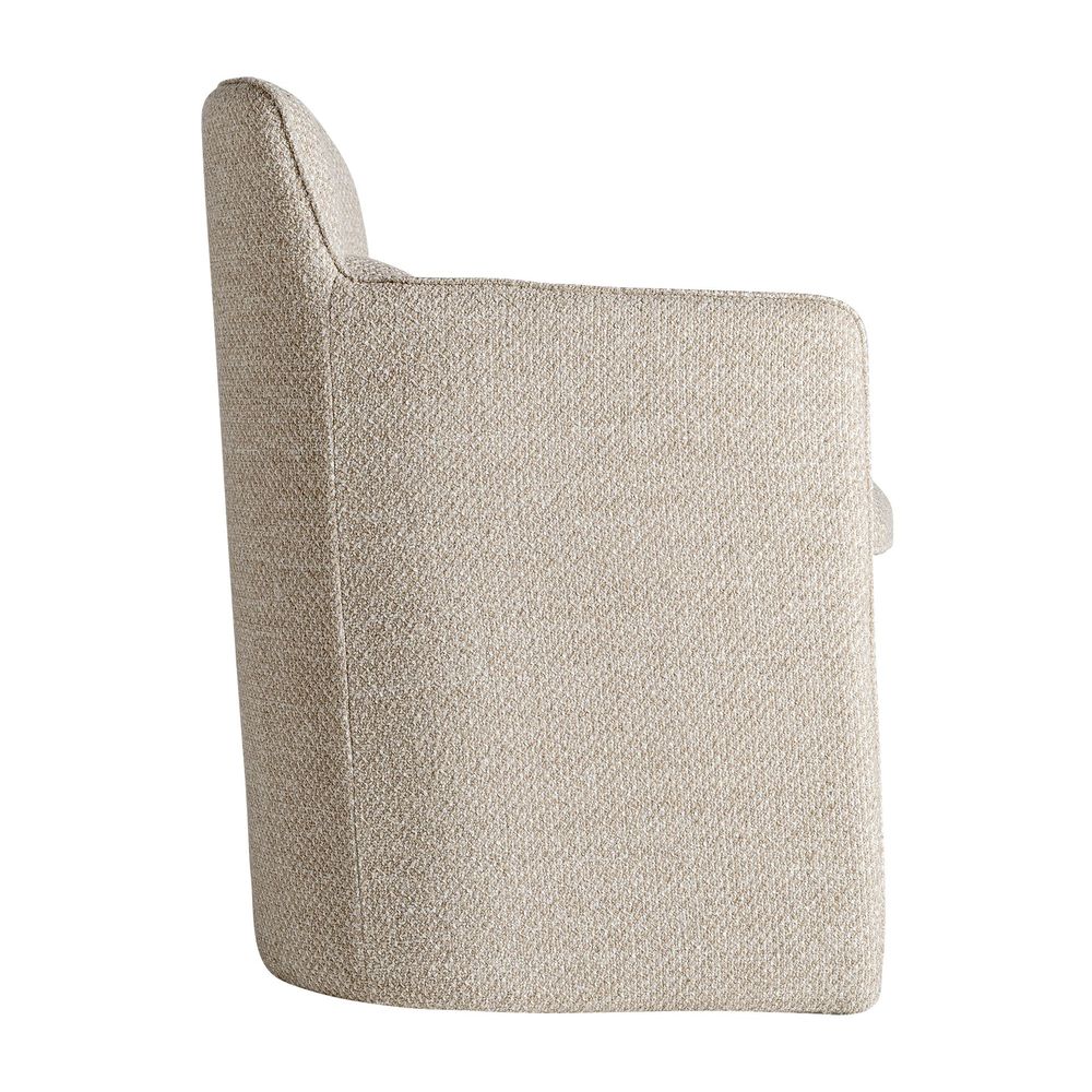 Chaises - Fauteuil en polyester beige 60x64x85 cm - VICAL
