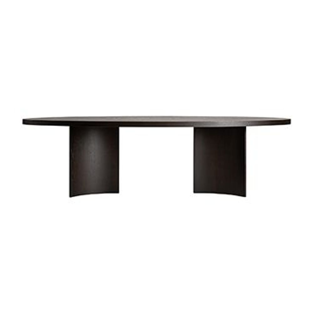 Dining Tables - Living room table in brown oak wood 270x130x75 cm - VICAL