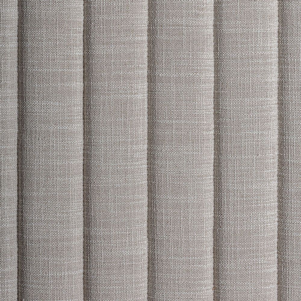 Lits - Lit en polyester gris 220x200x125 cm - VICAL