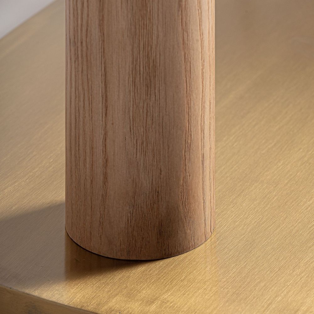 Autres tables - Table de bar en terrazzo blanc 120x60x77 cm - VICAL