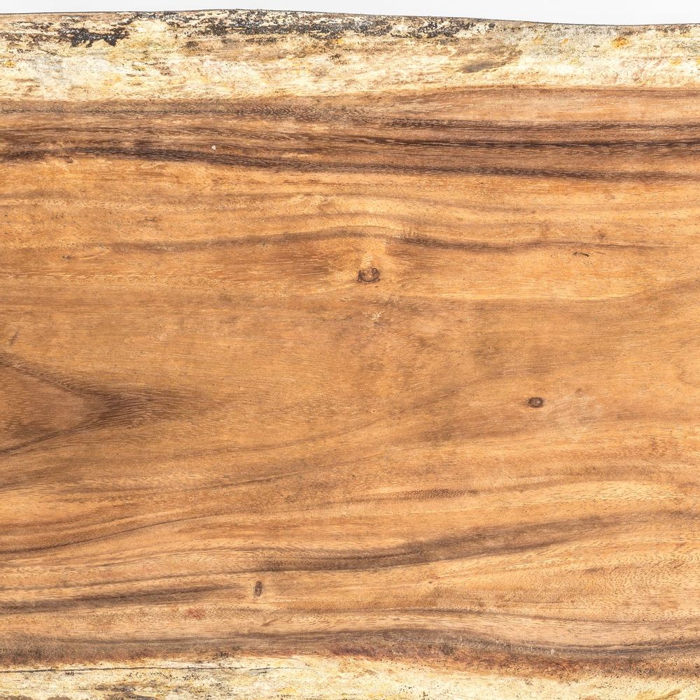 Benches - Black suar wood bench - VICAL