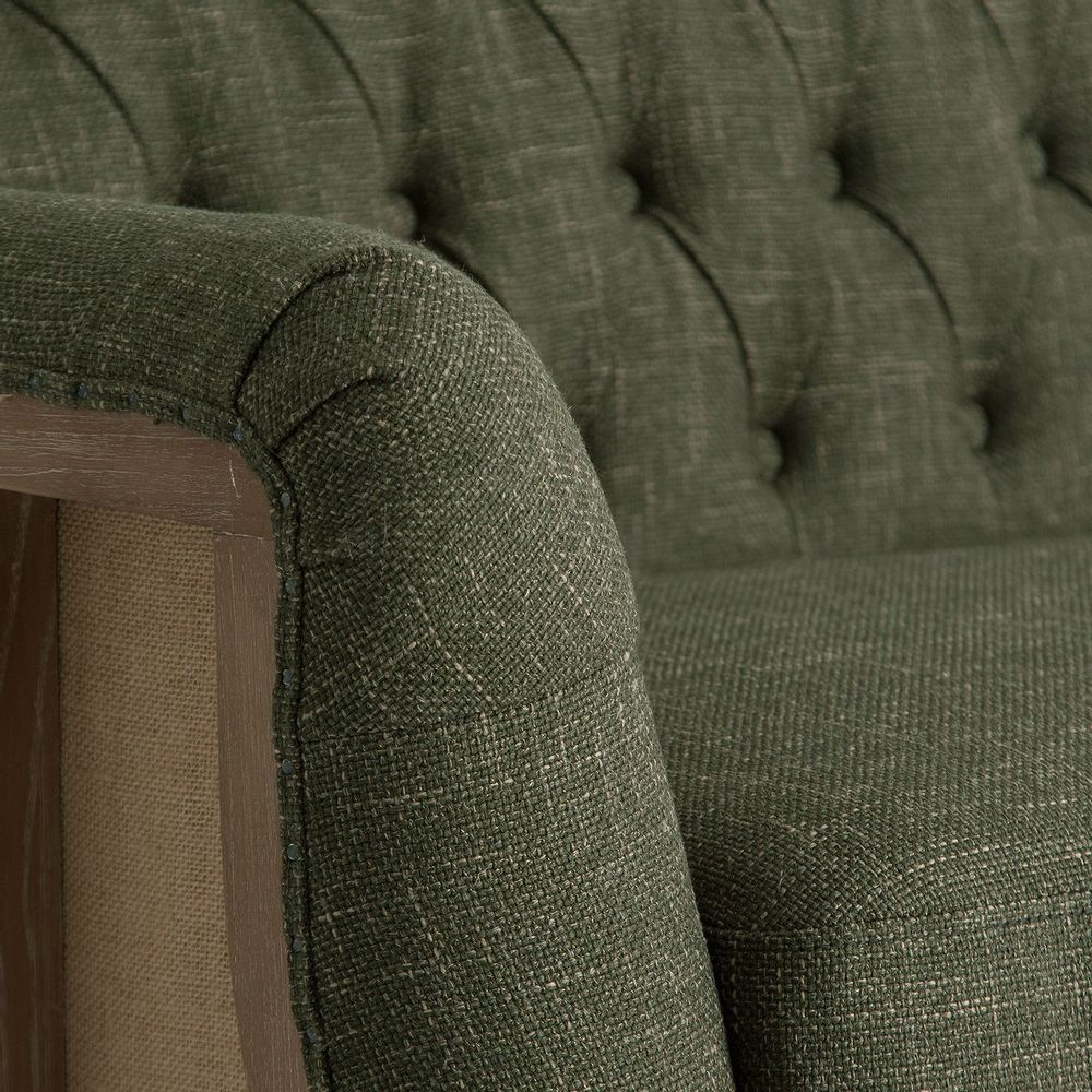 Canapés - Sofa en bois de frêne vert en 261x80x84 cm - VICAL