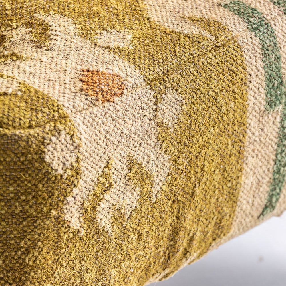 Armchairs - Armchair in mango wood light tones kilim in 82x83x90 cm - VICAL