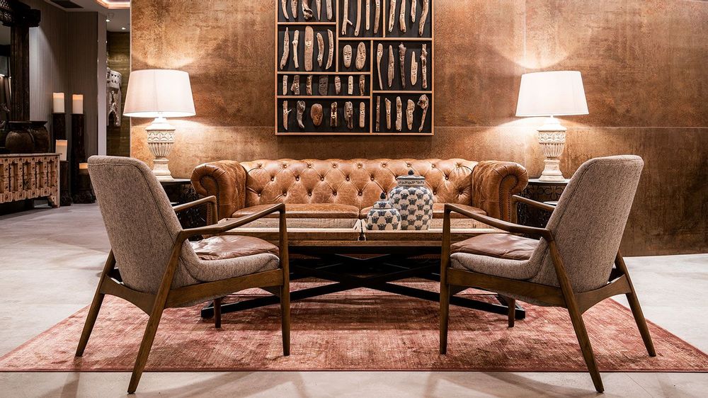 Armchairs - Armchair in gray fir wood in 62x72x83 cm - VICAL
