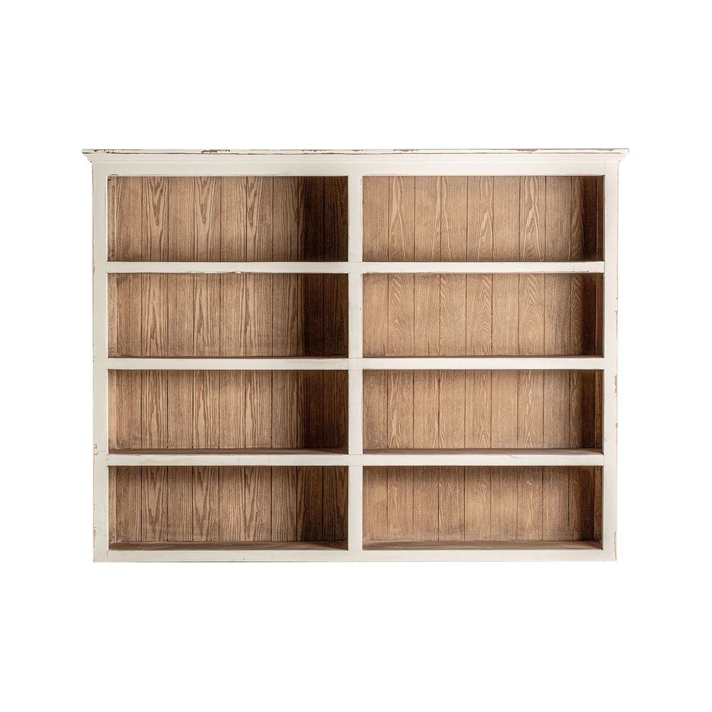 Etagères - Étagère en bois d´orme blanc cassé en 191x34x145 cm - VICAL