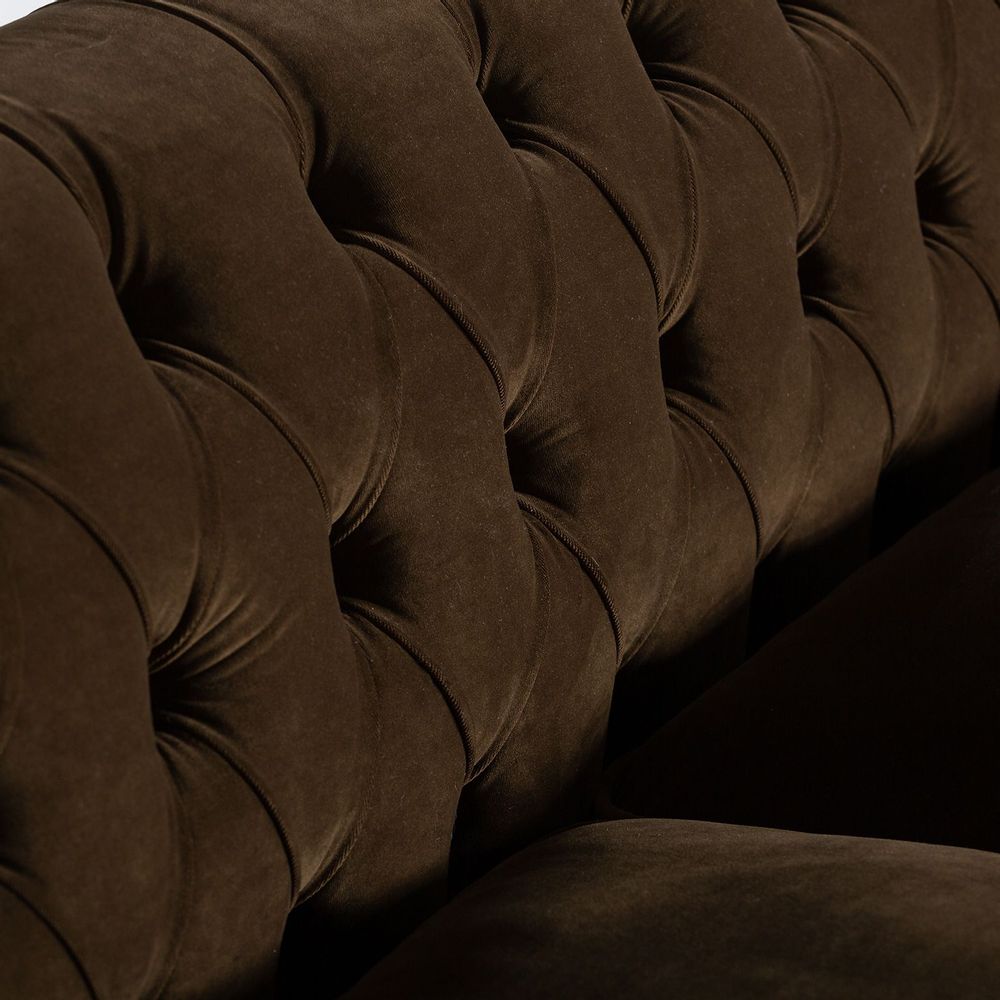 Sofas - Green acrylic sofa in 228x88x78 cm - VICAL