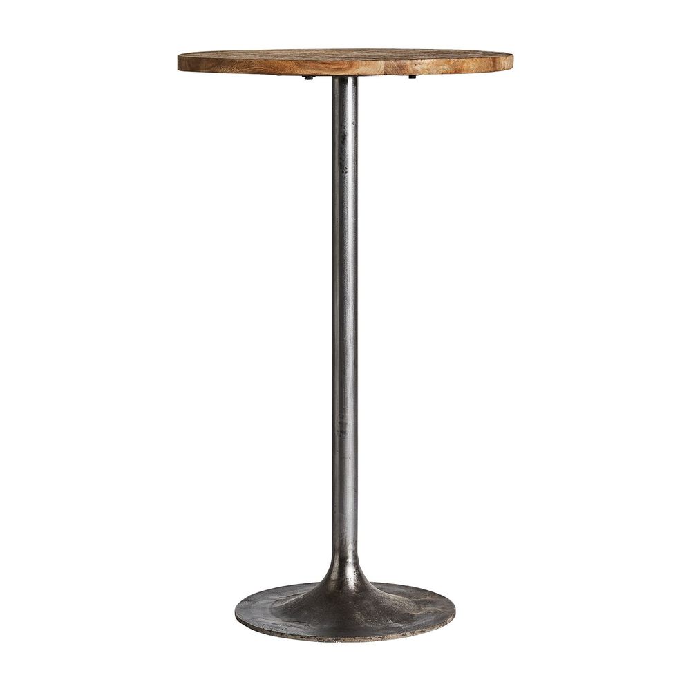 Autres tables - Table de bar en fer gris en 60x60x103 cm - VICAL