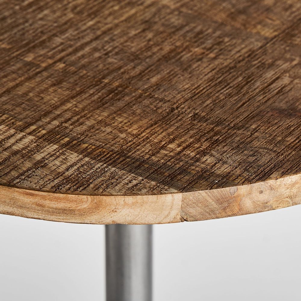 Autres tables - Table de bar en fer gris en 60x60x103 cm - VICAL