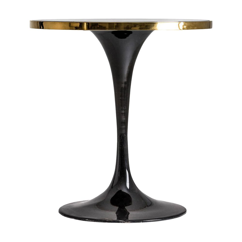 Autres tables  - Table de bar en sintético noir  en 70x70x77 cm - VICAL