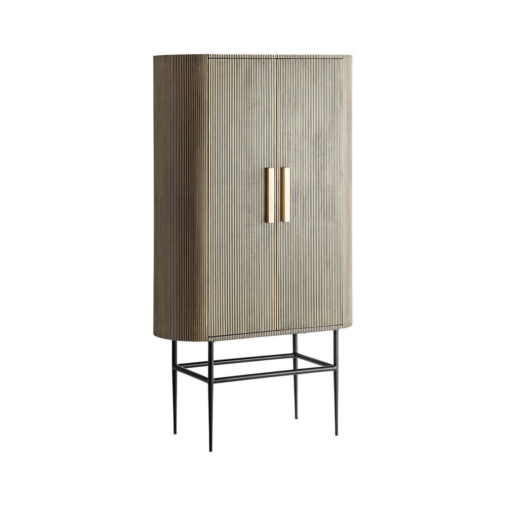 Armoires - Armoire en fer noir en 100x45x180 cm - VICAL