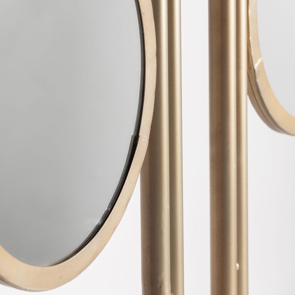 Decorative objects - Golden iron screen 95x30x220 cm - VICAL