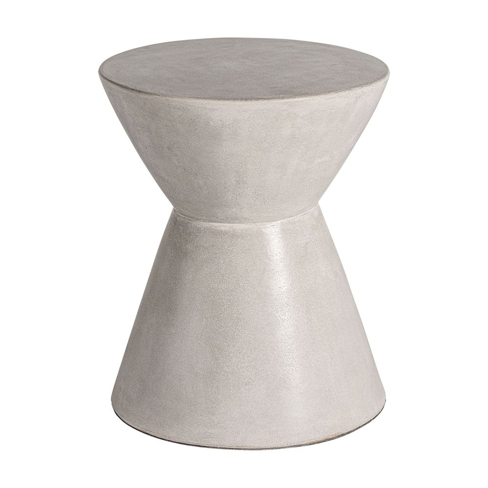 Other tables - Gray cement coffee table in 48x48x57 cm - VICAL