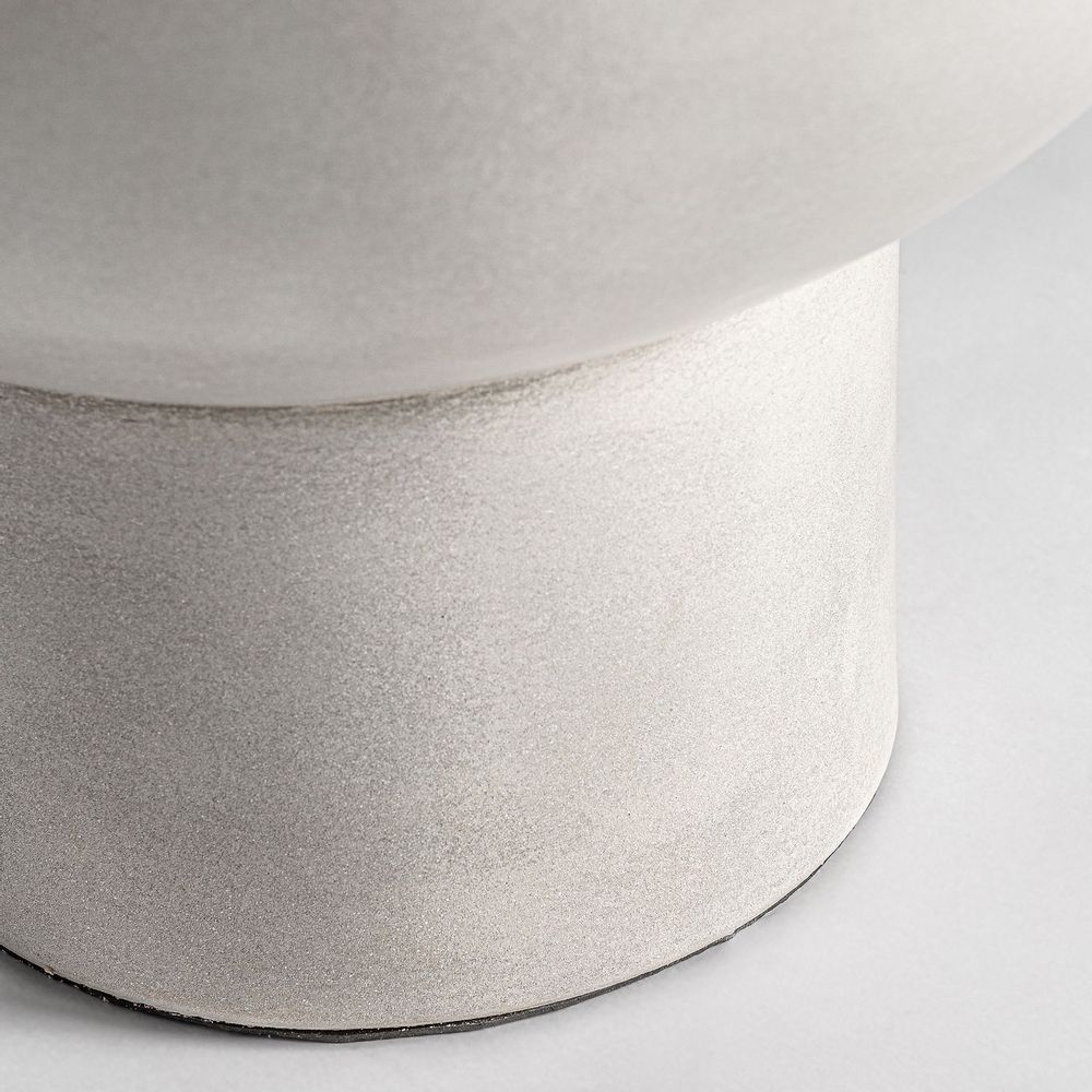 Other tables - Gray cement coffee table in 54x54x46 cm - VICAL