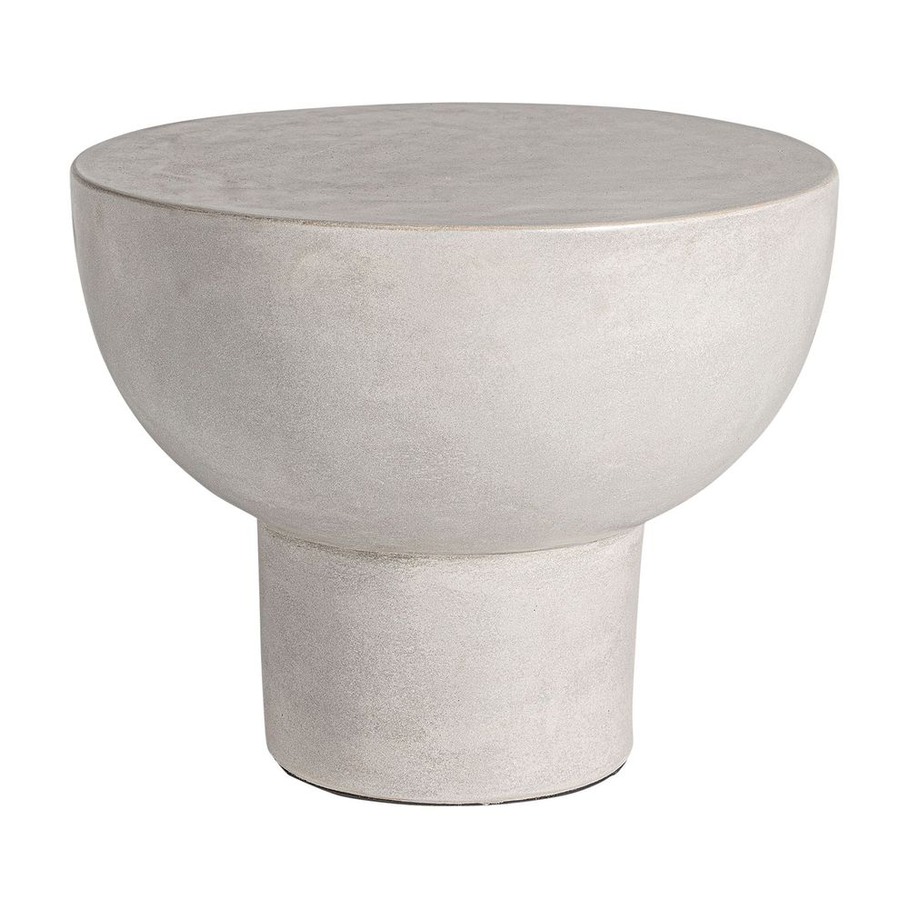 Other tables - Gray cement coffee table in 54x54x46 cm - VICAL