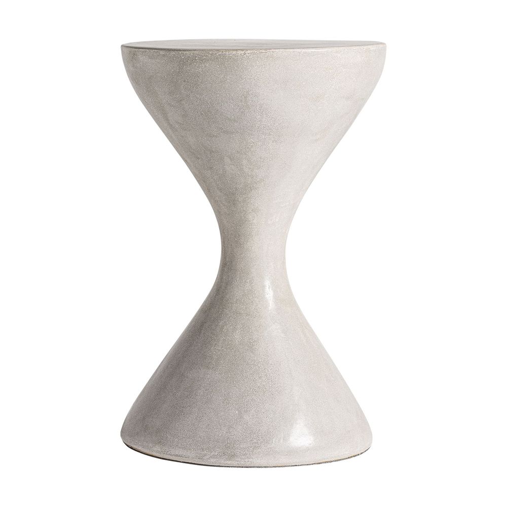 Autres tables - Tabouret en ciment gris en 39x39x65 cm - VICAL