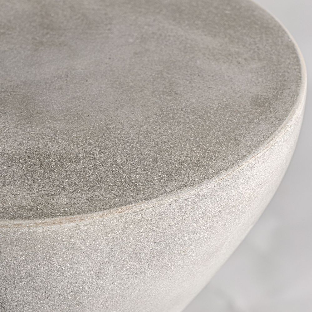 Autres tables - Tabouret en ciment gris en 39x39x65 cm - VICAL