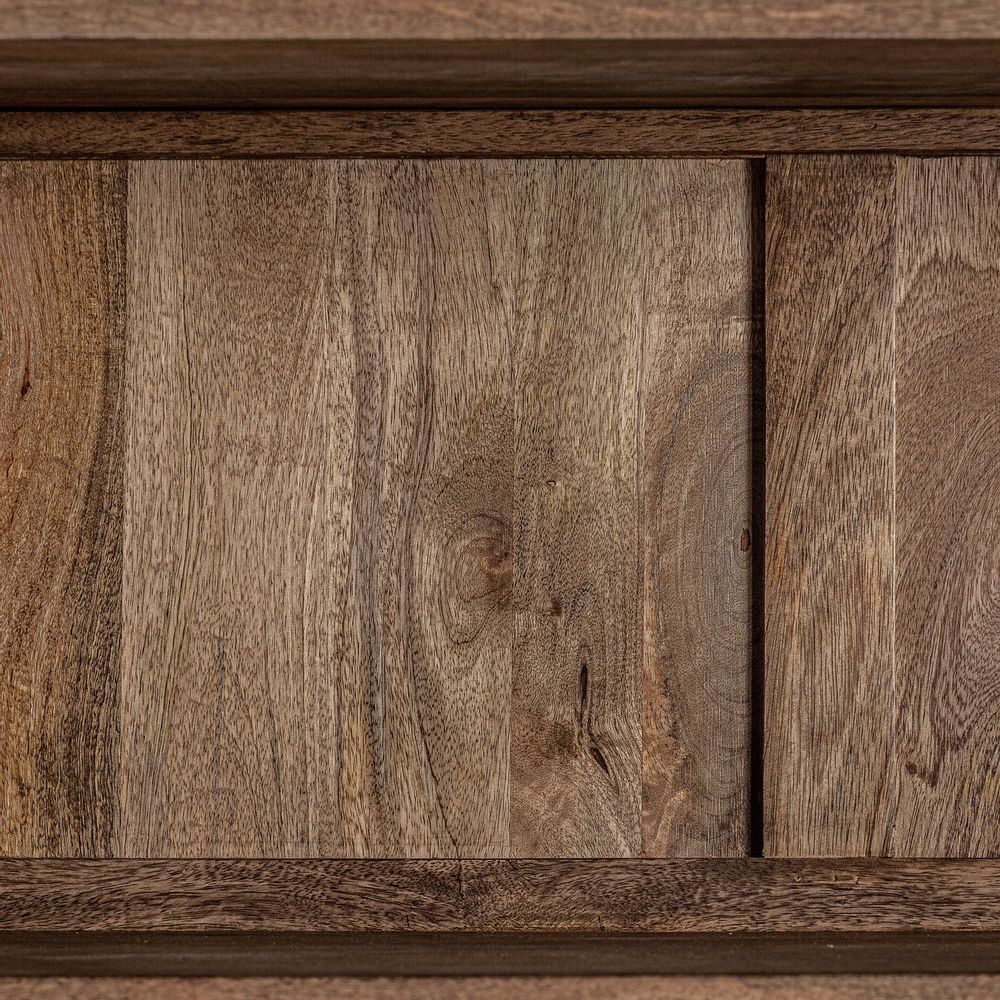 Armoires - Vitrine en bois de mangue noir en 135x40x210 cm - VICAL
