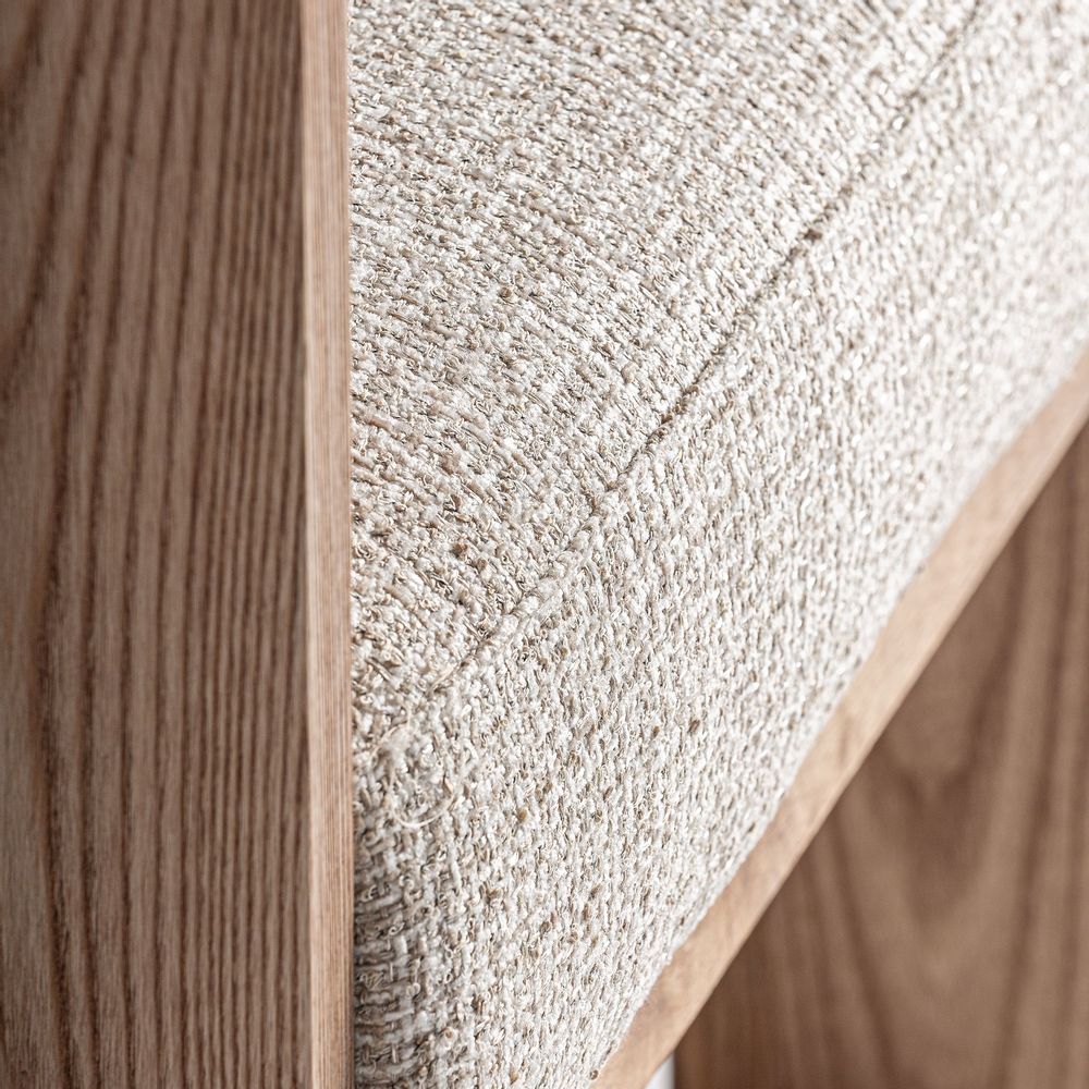 Chairs - White oak wood chair in 66x60x73 cm - VICAL