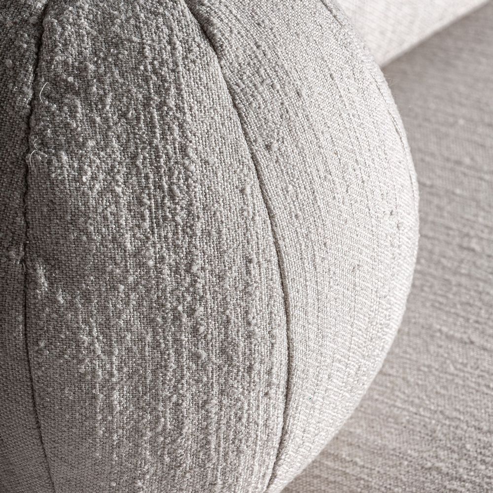Canapés - Sofa en bois de pin blanc cassé en 330x186x75 cm - VICAL