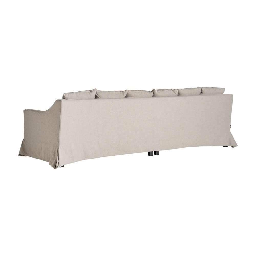 Canapés - Sofa en bois de pin beige en 280x108x90 cm - VICAL