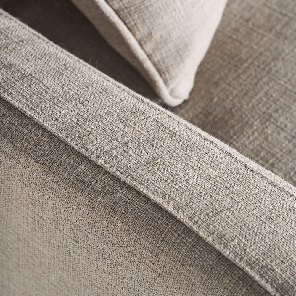Canapés - Sofa en bois de pin beige en 280x108x90 cm - VICAL