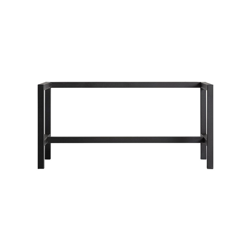 Armoires - Base vitrine en fer noir en 85x40x40 cm - VICAL