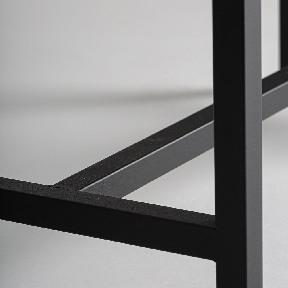 Armoires - Base vitrine en fer noir en 85x40x40 cm - VICAL