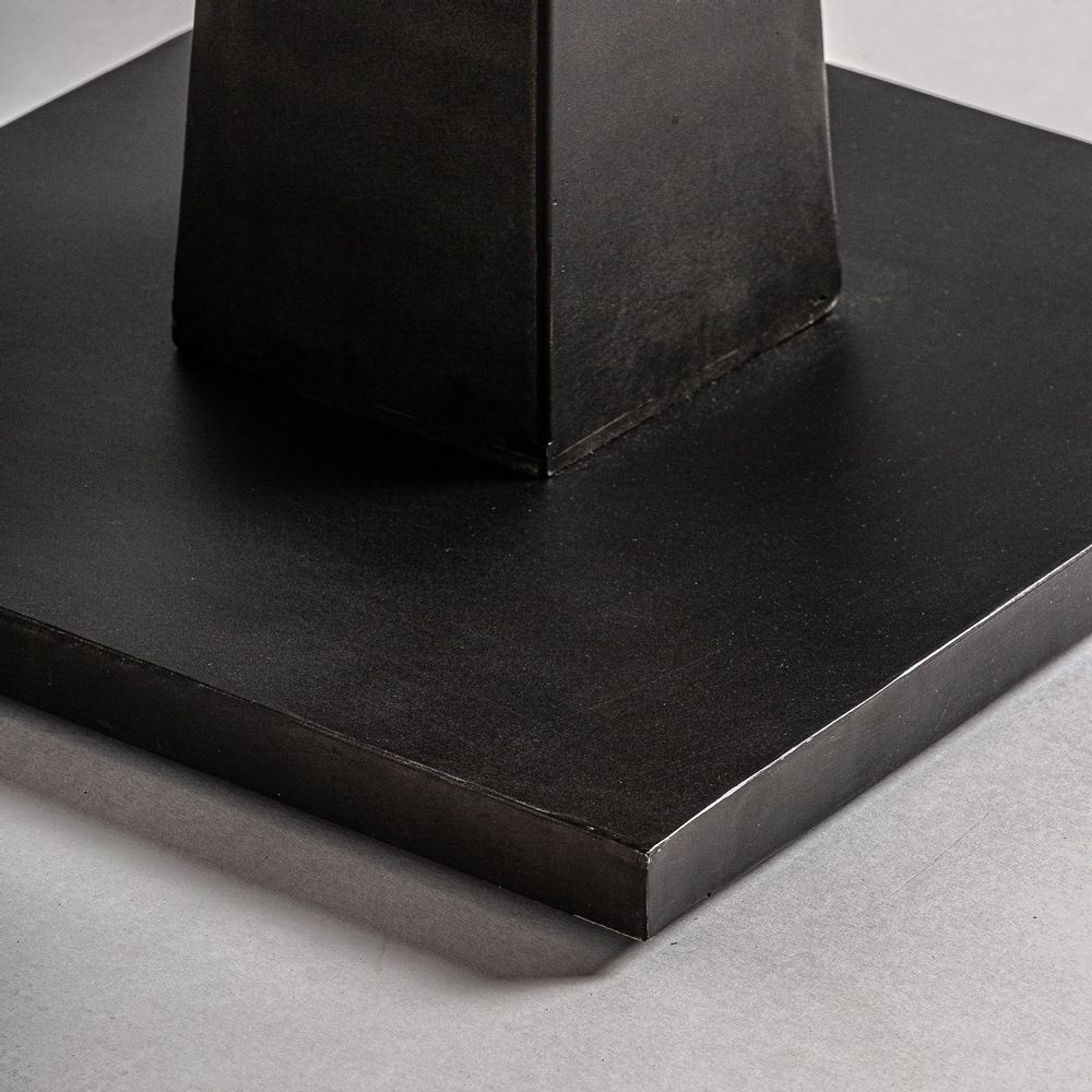Autres tables - Table de bar en bois de mangue noir en 70x70x76 cm - VICAL
