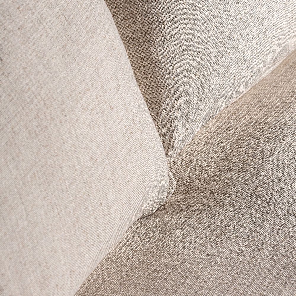 Canapés - Sofa en bois de pin blanc cassé en 230x95x86 cm - VICAL