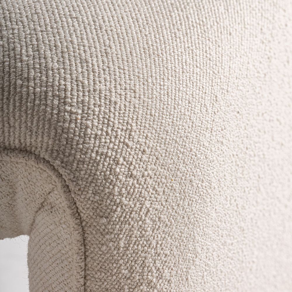 Fauteuils - Fauteuil en bois de pin blanc cassé  en 68x80x73 cm - VICAL
