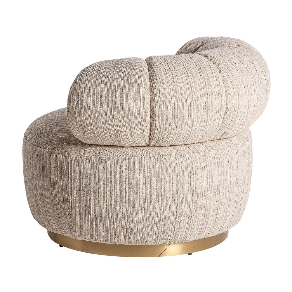 Fauteuils - Fauteuil en bois de pin beige en 91x84x68 cm - VICAL