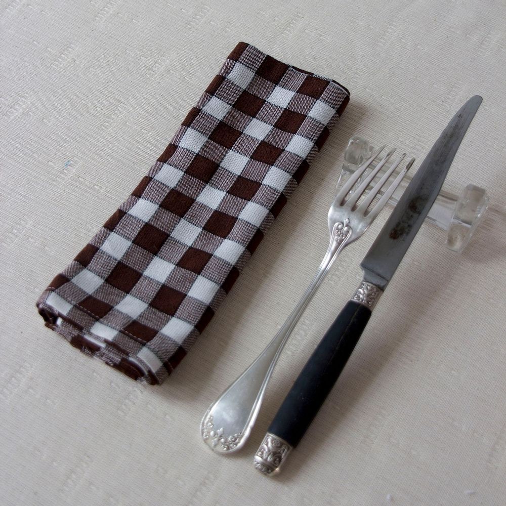 Napkins - Bistro napkin, plaid - ENSEMBLE