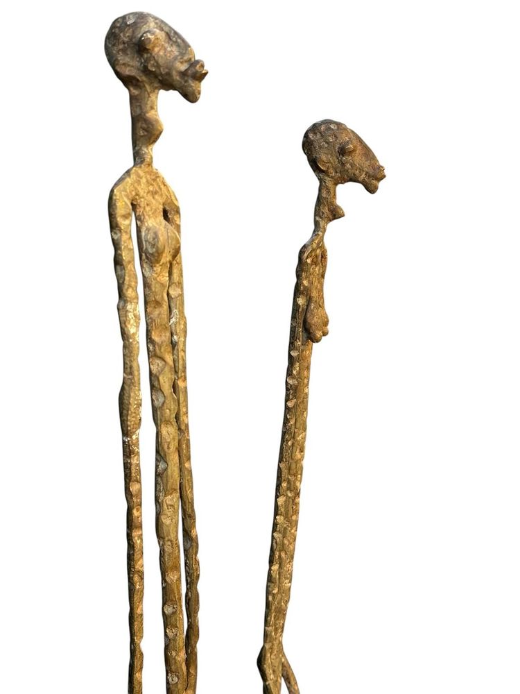 Objets de décoration - Couple Dogon en bronze - CISSE DECO & DESIGN