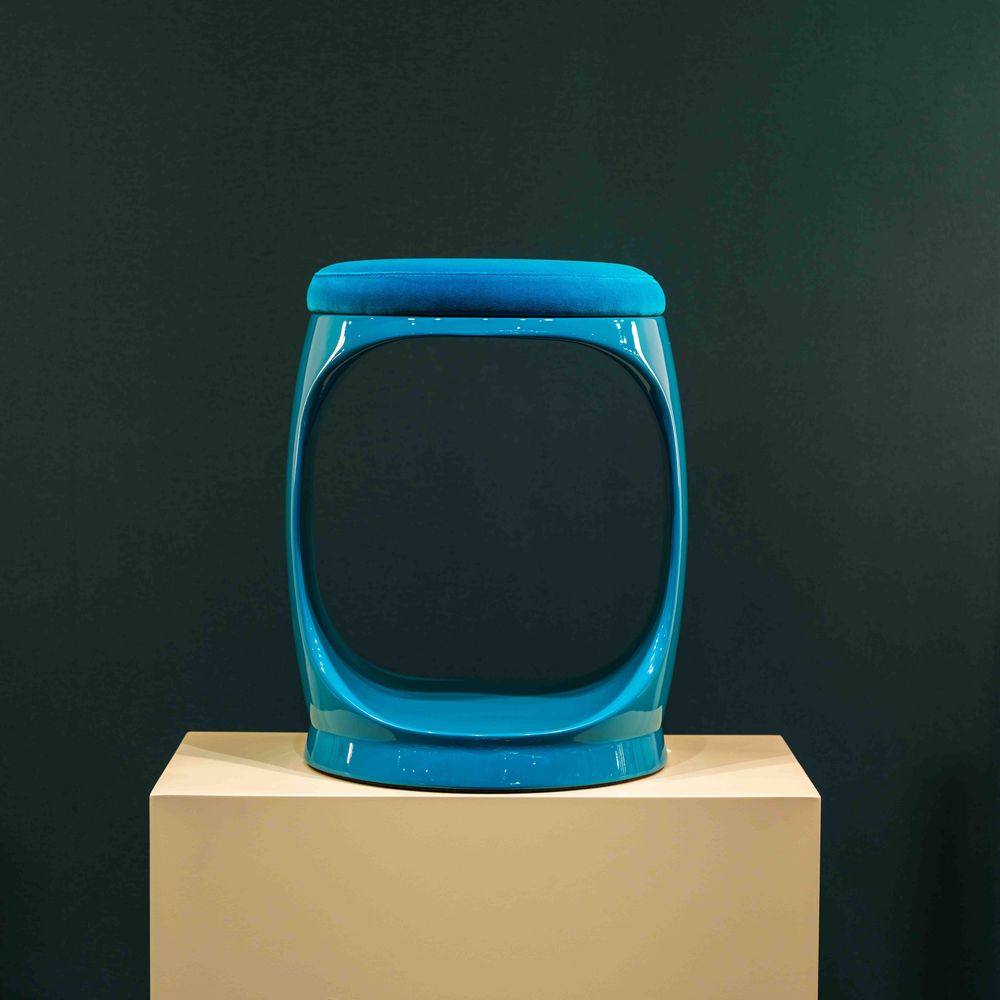 Chaises - Tabouret I Signet Ring I Turquoise - SOFTICATED