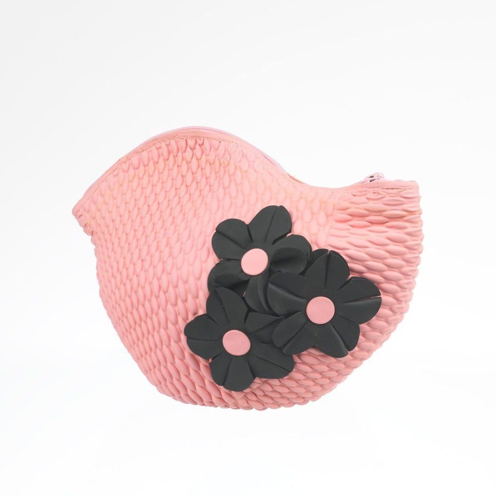 Bags and totes - Pink Vintage 3 Flowers Swim Bag - KORES ACCESSORIES