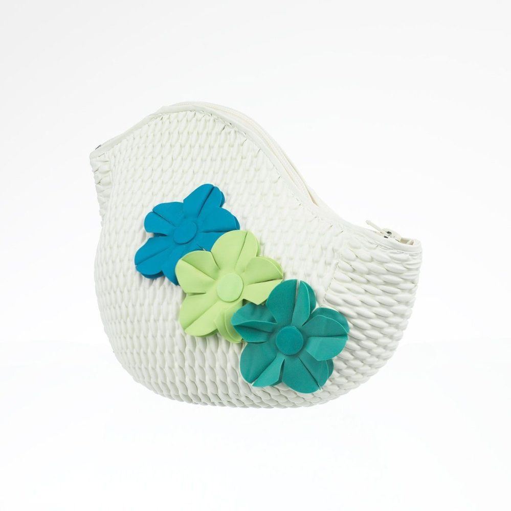 Sacs et cabas - Blanc Sac 3 Fleurs - KORES ACCESSORIES