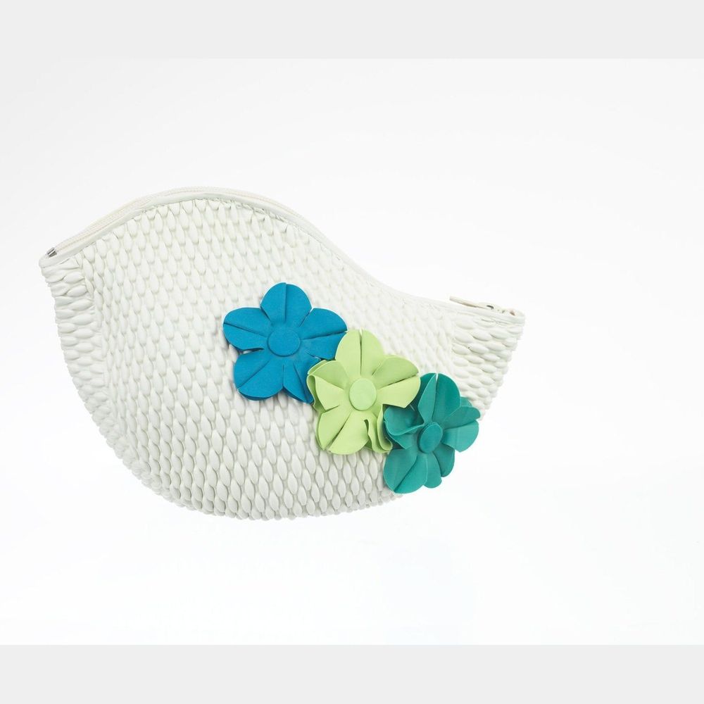 Sacs et cabas - Blanc Sac 3 Fleurs - KORES ACCESSORIES