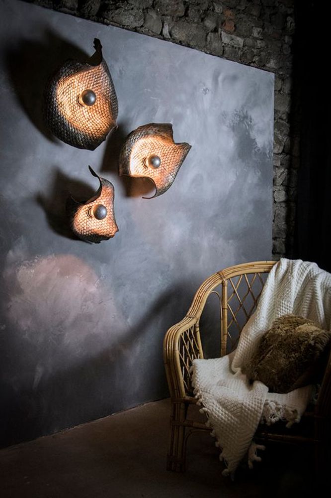 Hanging lights - Light sculptures\" The Spirits of the Night\ " - S-KIF STUDIO