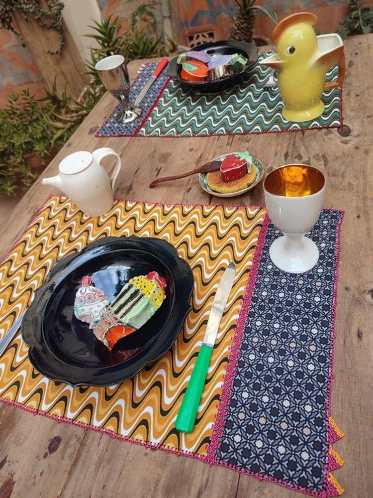 Table linen - placemat - LÉO ATLANTE